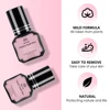ZWELLBE Lash Clusters Glue 8ml Black Eyelash Glue for DIY Lash Extensions Long-Lasting Waterproof&No Irritation Makeup Tool 4