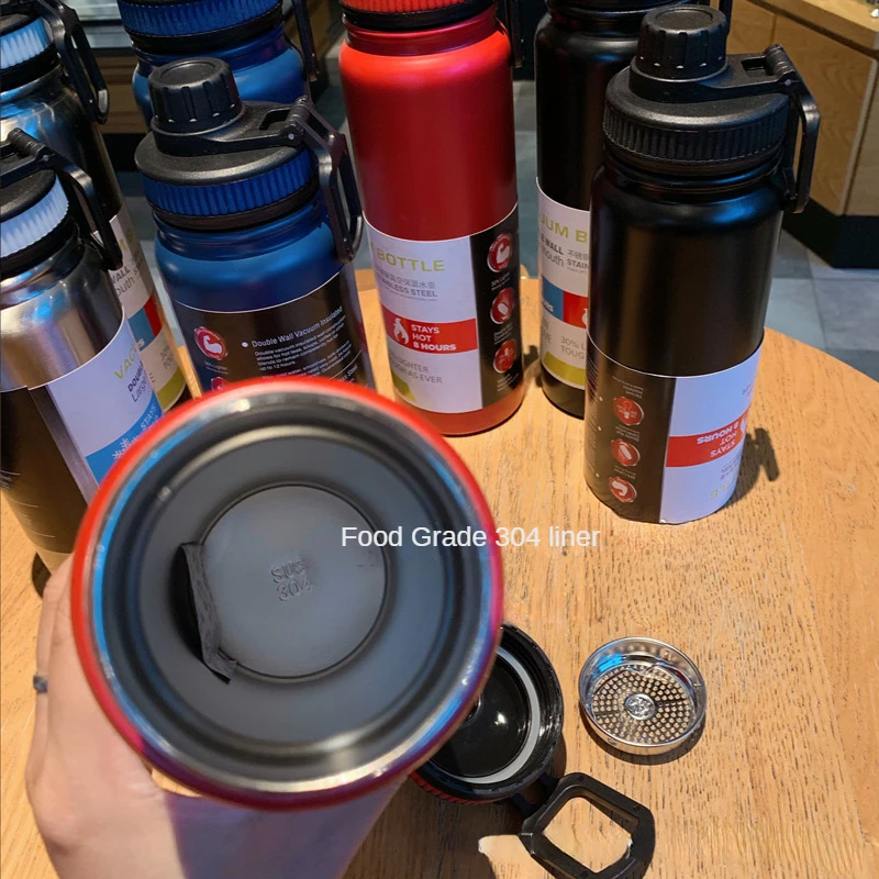 Thermos Stainless Pot (TTD-1000) For watering and hot water of tea and  coffee! Slim shape that is easy to use at the table []