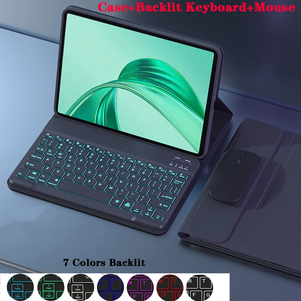 Versatile Tablet Case with Detachable Bluetooth Keyboard