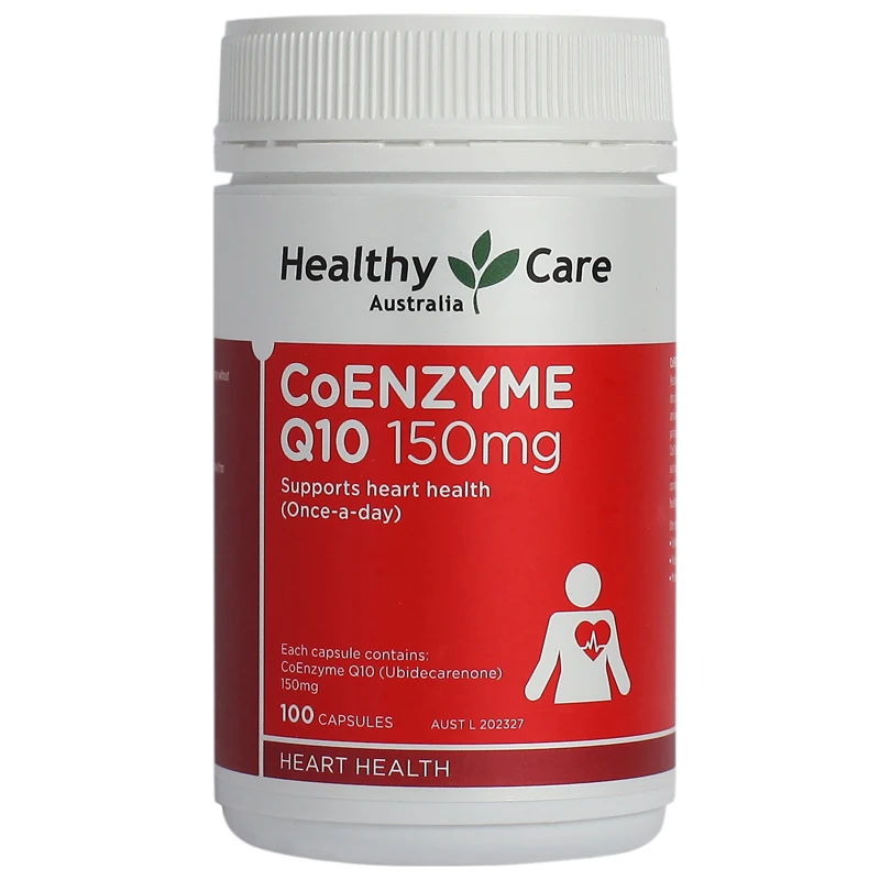 

CoEnzyme Q10 150 Mg 100 Capsules Supports Heart Health