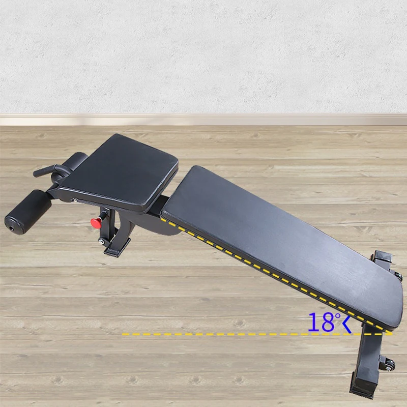 MIYAUP Workout Press with Leg Extension Preacher Curl Gym Flat Incline Decline Exercise Bench With Headrest