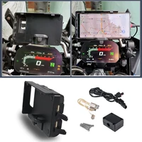 USB Charger Mobile Phone Holder Stand For BMW R1250GS R1200GS Adv F850GS F750GS R 1250 1200 GS F900XR F900R Navigation Bracket