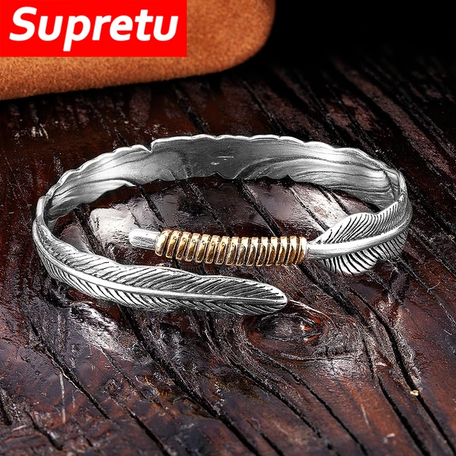 S999 Sterling Silver color Buddha Bracelet Pure silver bracelet Thai silver  men's Buddha beads Bracelet Silver color Bracelet - AliExpress