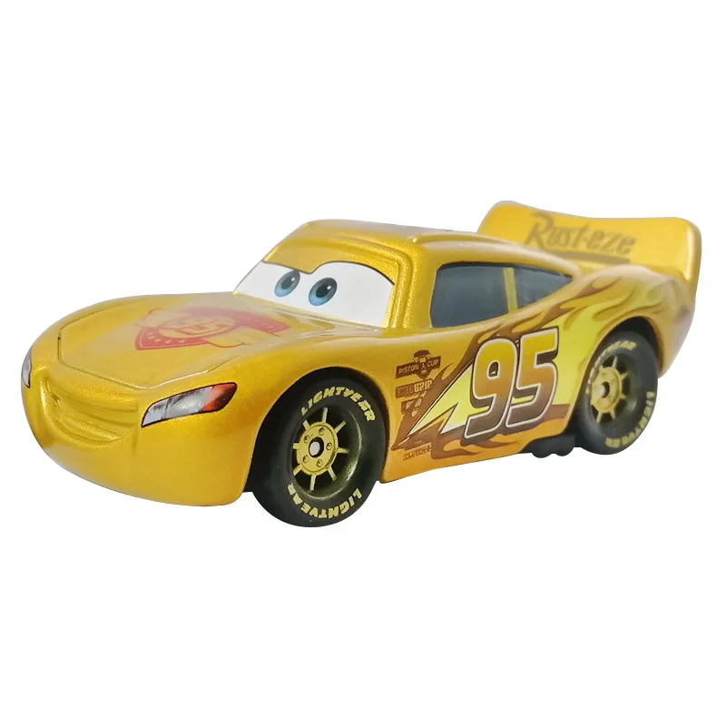 Disney Pixar Cars 2 3 Juguete Lightning McQueen Sheriff Missile mini samll Aleación Metal Modelo Coche Juguetes Coleccionar Vehículos Niño Niños Regalo