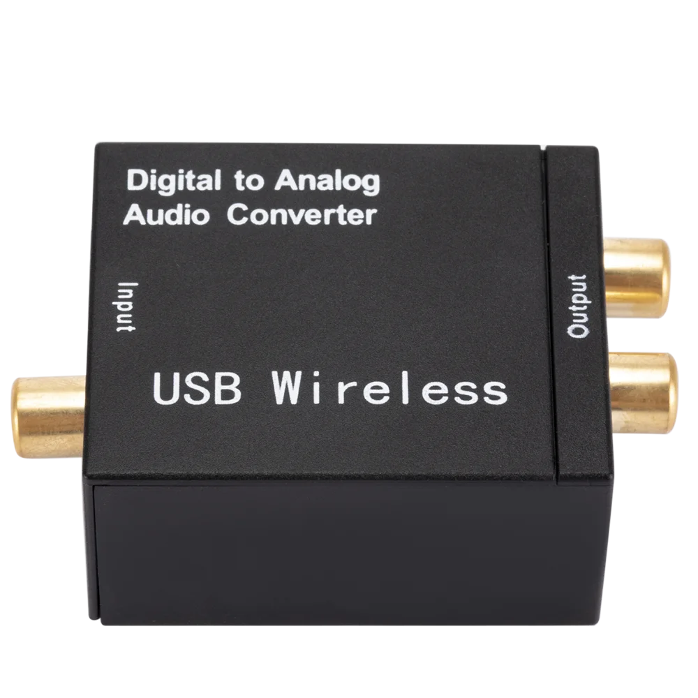 Audio Converter Adapter Audio Converter Amplifier Audio Decoder Audio Converter Headphone Audio Decoder Digital to Analog Audio Converter BT Optical Fiber Toslink Coaxial Signal to RCA R/L Audio Decoder SPDIF for ATV DAC Amplifier