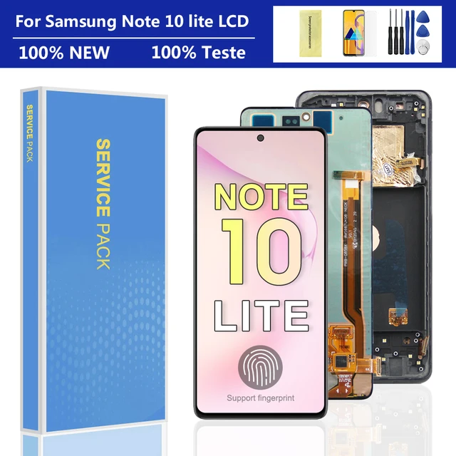 Samsung Galaxy Note 10 Lite Screen Replacement  Display Samsung Note 10  Lite N770f - Mobile Phone Lcd Screens - Aliexpress