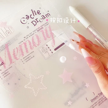Raccoglitore a fogli mobili A5 Organizzazione Ins Style Raccoglitore ad anelli Notebook Scrub PP Copertina interna del nucleo Note Book Journal Planner Office