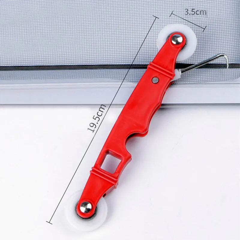 1PC plastic / metal Gauze Wheel Window Install Tool Screen Door Window Installation Hand Spline Roller Rolling Tool Home