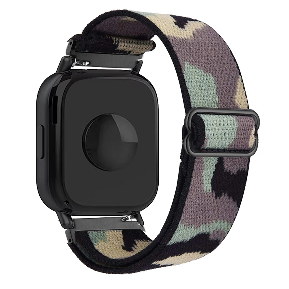 Adjustable Elastic Nylon Strap for Smartwatch - Enhanced Comfort Bracelet Band