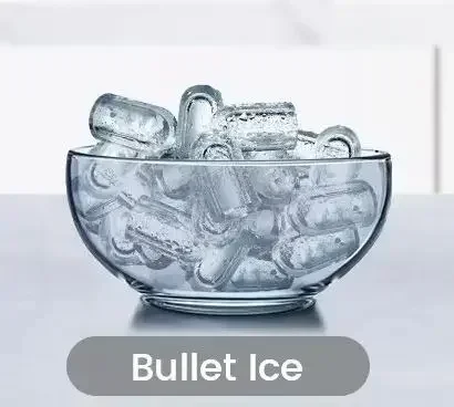 COWSAR Bullet Ice Maker Countertop with Self-Cleaning, 26.5lbs/24Hrs, 6 Mins/9 Pcs Bullet Ice, Portable Ice Maker 2