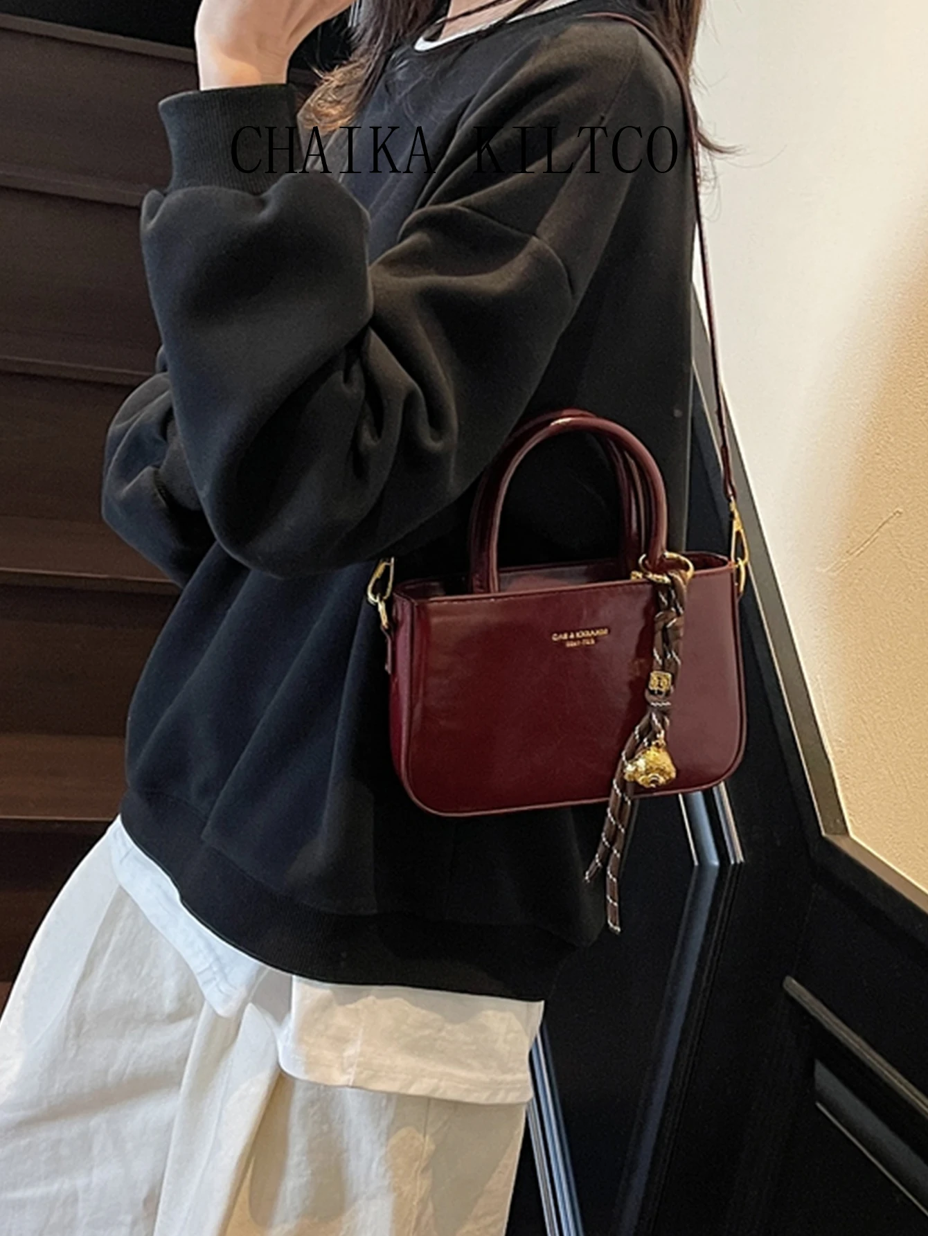 حقيبة CHAIKA KILTCO، حقيبة يد نسائية صغيرة بتصميم...