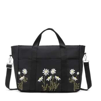 2025 Borsa per mummia alla moda Borsa per bambini con fiori dolci Borsa per pannolini Borsa a tracolla di grande capacità 1