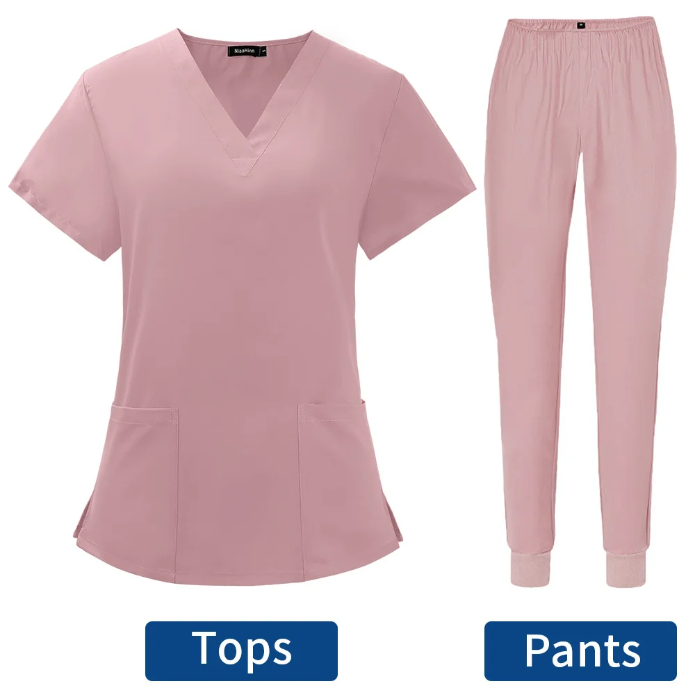 Lab Workwear Surgical Uniforms Jogging Suits Nurse Work Clothes Pet Clinic Uniforms Veterinary Work Sets Medical Uniform