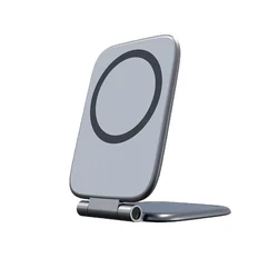 Ultra - Thin Foldable Magnetic Car Phone Holder & Adjustable Dashboard Stand (1pc)
