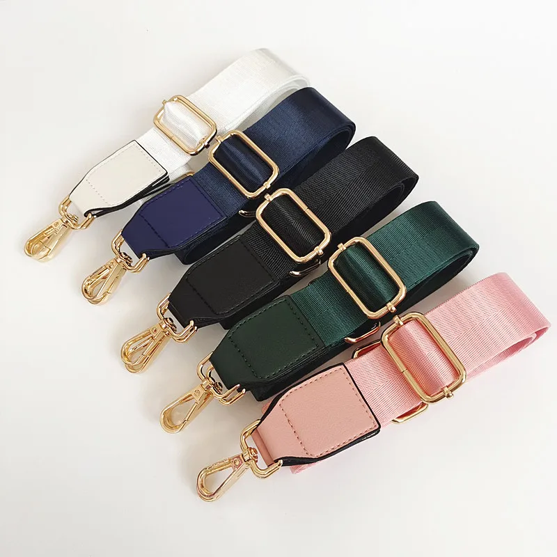 

Nylon solid color shoulder strap, colorful woven strap, adjustable long shoulder strap, women's bag replacement strap, single sh