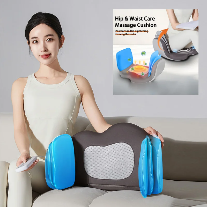 Postpartum Training Waist Hip Massager Home Crotch Peic Massage Cushion Instrument Heating Vibration Airbag Traction_voghion.com
