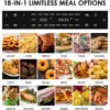 32 QT Extra Large Toaster Oven Air Fryer Combo, 18-in-1 Convection Toaster Oven Countertop with Baking, Dehydrate 4