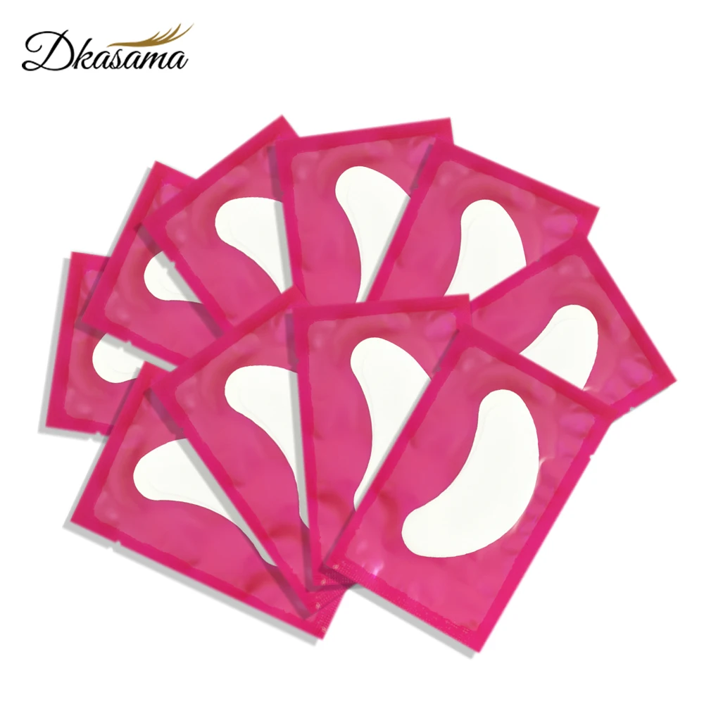 

100Pairs Hydrogel Gel Eye Patches for Eyelash Extension Tips Stickers Under Eye Pads Patches Makeup Application Wholesale