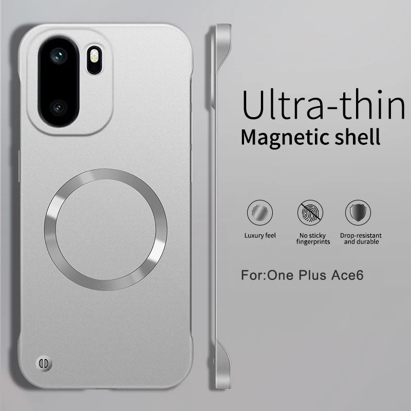 Ultra Thin Metallic Paint Magnetic Case - Frameless Cooling Hard PC Cover