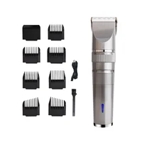 Professional Hair Clipper USB Rechargeable Hair Clipper Men Haircut Ceramic Blade Shave Hair Clipper 1