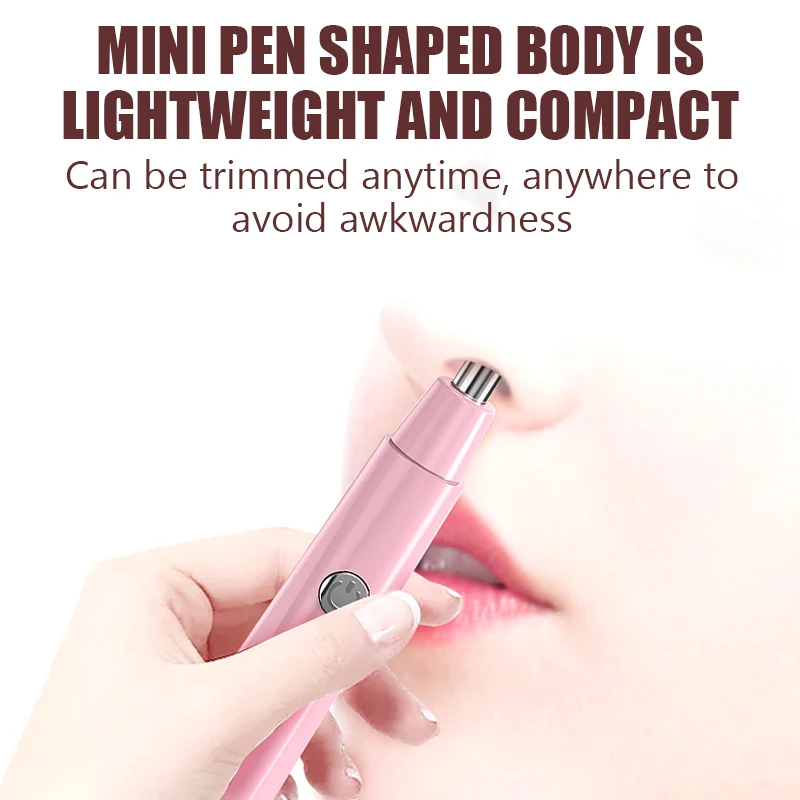 Facial Eyebrow Hair Remover for Women Rechargeable 2 in 1 Eyebrow Trimmer and Face Shavers for Painless Electric Hair Removal 5
