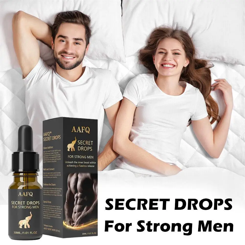 30ml Secret Drops For Strong Powerful Men Secret Happy Drops Enhancing Sensitivity Release Stress And Anxiety K9J0