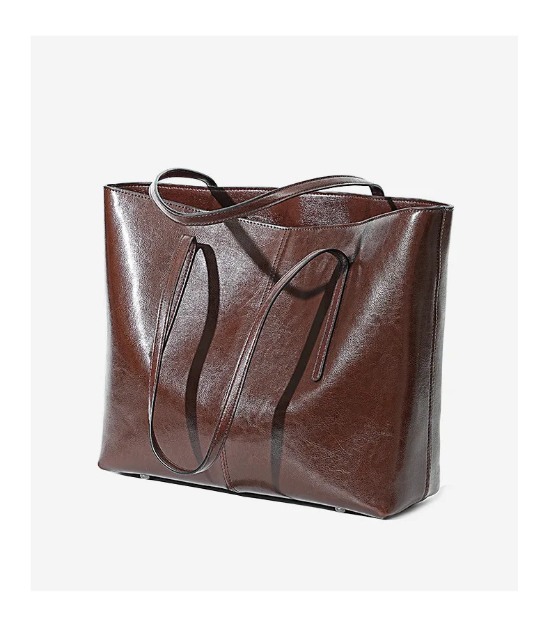 Luxury Women’s Genuine Leather Tote Bag