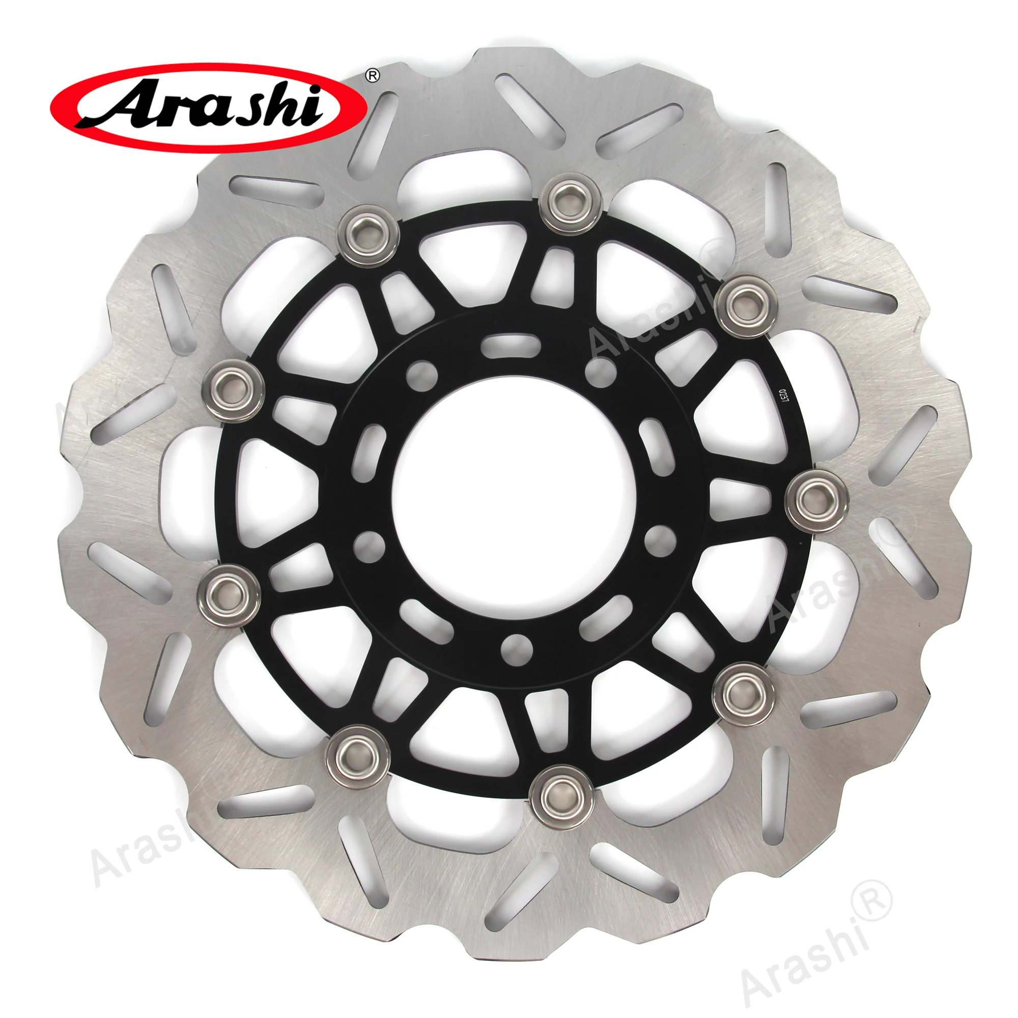 Arashi Front Rear Brake Rotors Disc Set For KAWASAKI VERSYS 650 2007-2014 / ER6F ER6N 2006-2015 / ZX10R 1000 2004-2007