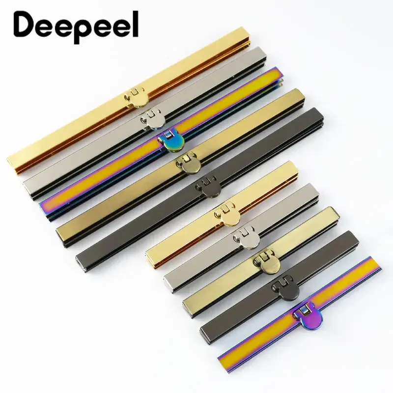 5 Stücke Deepeel 11,5/19 cm Metall Brieftasche Kuss Verschlüsse Handtasche Schlösser Kupplung Griffe Tasche Schnalle DIY Nähen Hardware Teile Zubehör