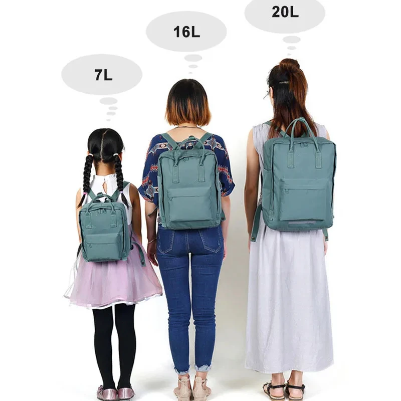 Classic Backpack With Logo Student Waterproof Travelling Laptop Canvas Outdoor Schoolbag Bags For Womens Girl Desinger ke n