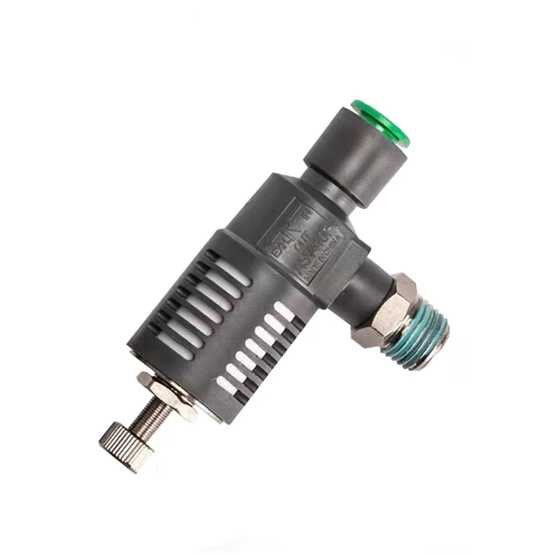 1PCS Quick Coupling Of Exhaust Valve With Throttling Muffler ASV310F ASV410F ASV510F-01-02-03-04-06S-08S-10S-12S