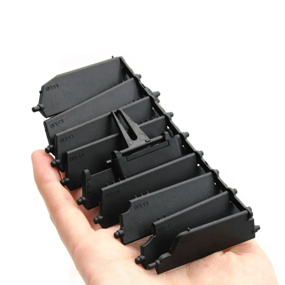 자동차 앞 센터 에어 벤트 크롬 도금 아울렛 프레임 트림 벤츠 GLE GLS 클래스 W166 W292 용 중간 AC 벤트 패들 수리 키트