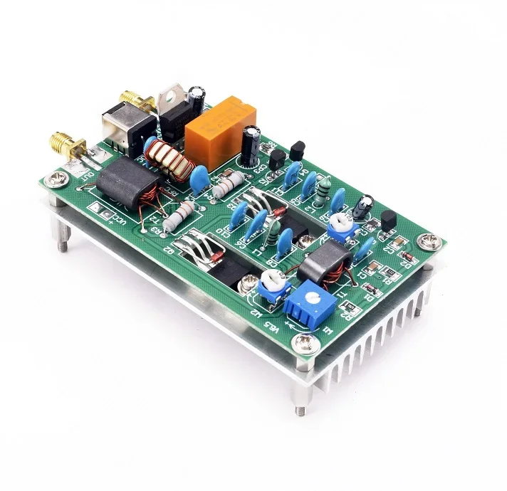 30W 3-28MHz Shortwave Power Amplifier Board CW SSB Linear High Frequency Power Amplifier Finished Board NEW audio power amplifier board