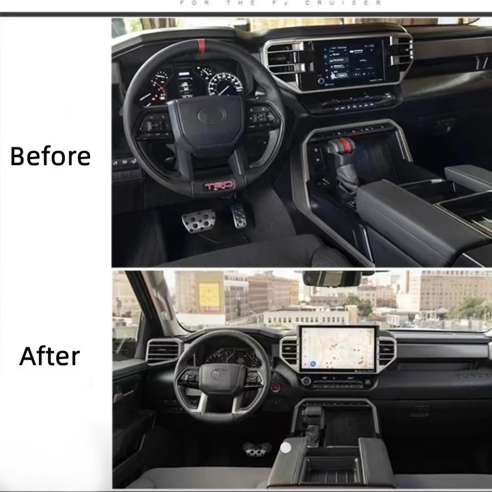 

13.6 Inch Multimedia Player For Toyota Tundar Sequoia 2022 Android Car GPS Navigation Auto Stereo Radio Head Unit Carplay Wifi