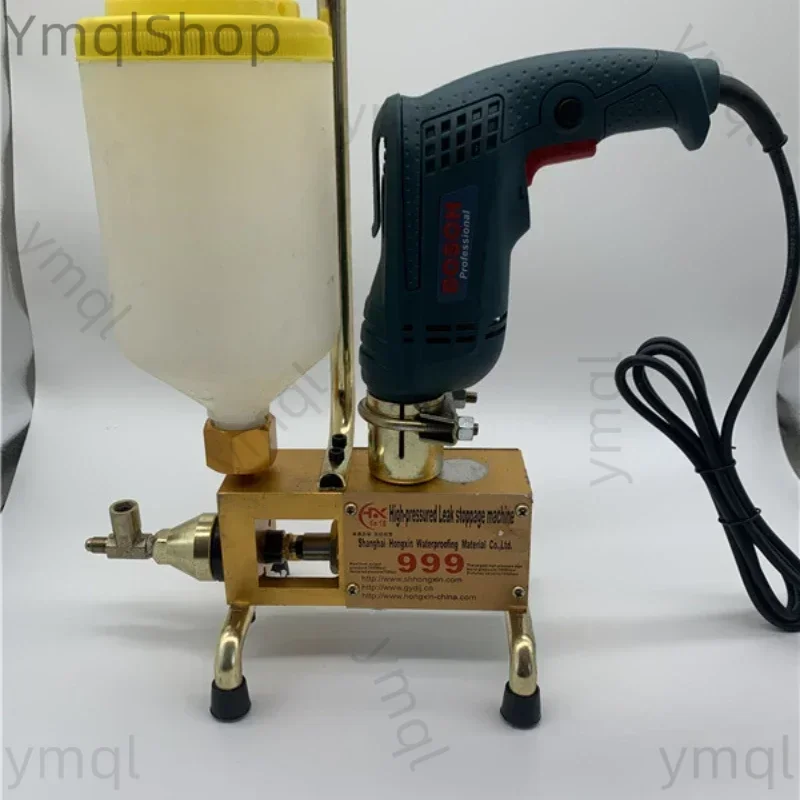 Epoxy injection pump Epoxy / Polyurethane foam Grouting Machine Steel HosePolyurethane crack 999 high quality 810/910/1300W