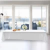 145x320cm Rectangle shaped Tablecloth Polyester Table Cover Stain resistant Banquet Wedding Party Decor Party Tablecloth 2