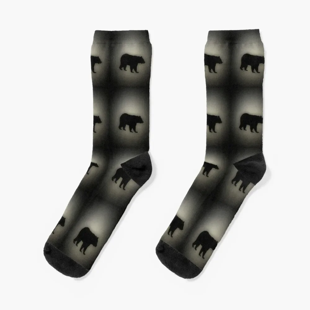 

Black Bear Socks cartoon funny gifts men cotton high quality Socks Women's Men's