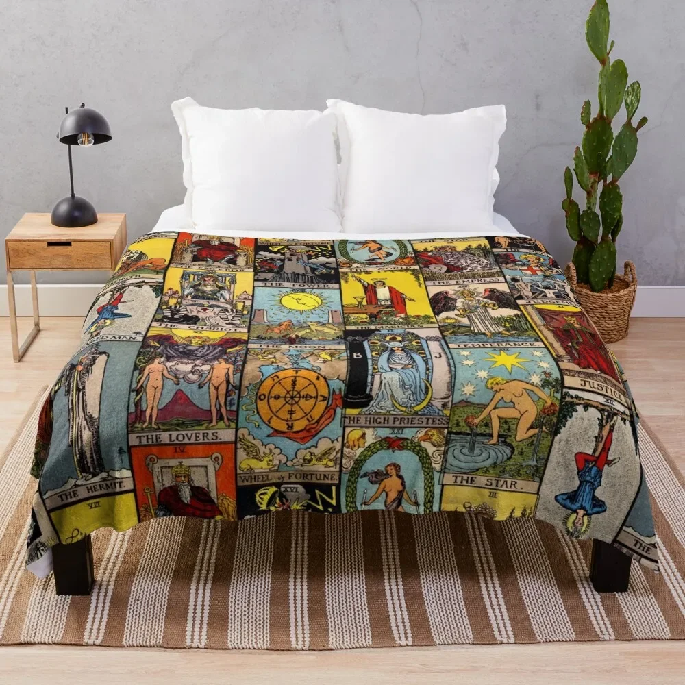 Il Principale Arcana Di Tarocchi Coperta Divani Coperte Per Letto Per Coperte Decorative Per Divani