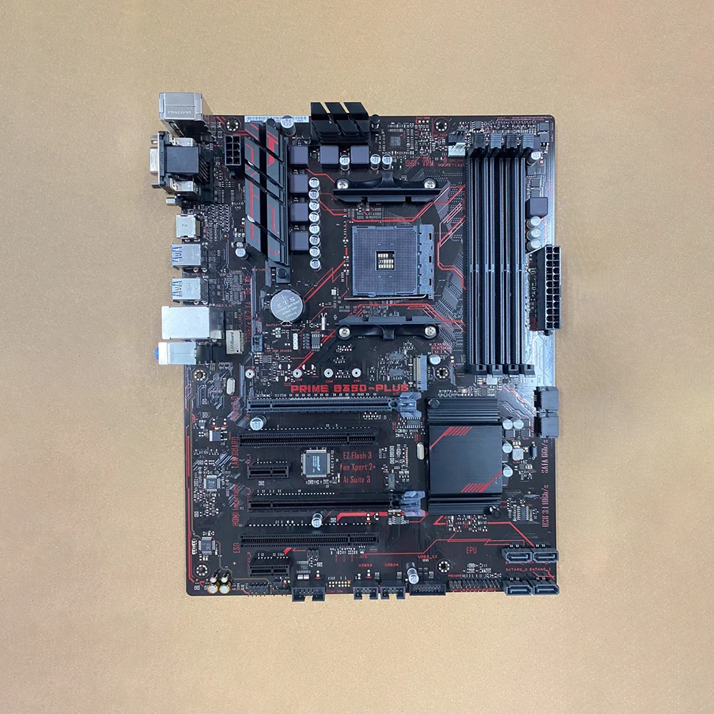 AMD B350 4×DDR4 64GB PCIe 3.0 M.2용 프라임 B350-PLUS ATX 마더보드