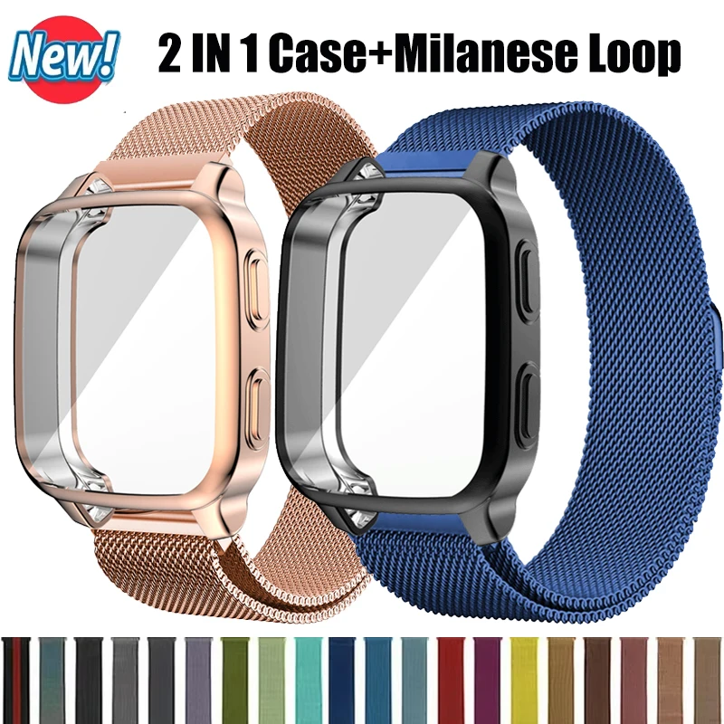 Milanese Loop Magnetic Strap with 2-in-1 Case