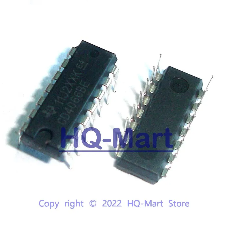 5 PCS CD4066BE DIP-14 CD4066 CMOS Quad Bilateral Switch 14-PDIP Chip I ...