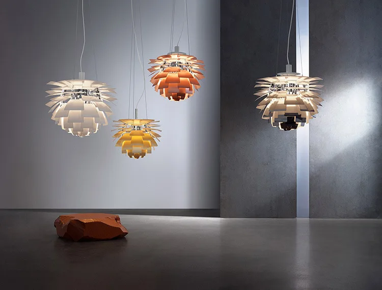 Poul Henningsen Style Artichoke Chandelier