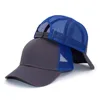 Customized Logo Print New Cotton Baseball Cap Breathable Summer Mesh Multi-color Optional Club Party Trucker Cap 3