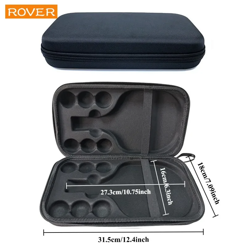 Hard Shell Ping Pong Paddle Case 3