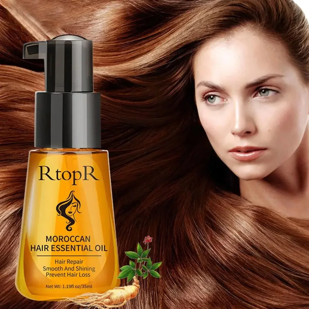 Moroccan Hair Essential Oil Repairing Dry Damaged Serum Blends Hair Loss Prevention Make Shiny Soft Portable Suitable