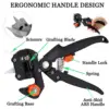 2-in-1 Garden Grafting Tools Pruner Kit 2CM / 3CM Grafting Film Grafting Scissors Plant Branch Vine Fruit Tree Cutting Tool Kits 2