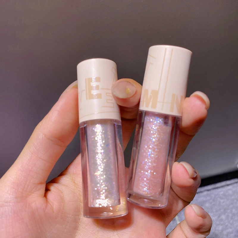 New Diamond eye shadow Liquid Shiny eye shadow Pearl Shiny Durable Waterproof Eye Makeup Women's Cosmetics
