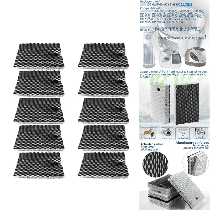 

Фильтр для увлажнителя воздуха, фитиль для увлажнителя, аксессуары для чистки