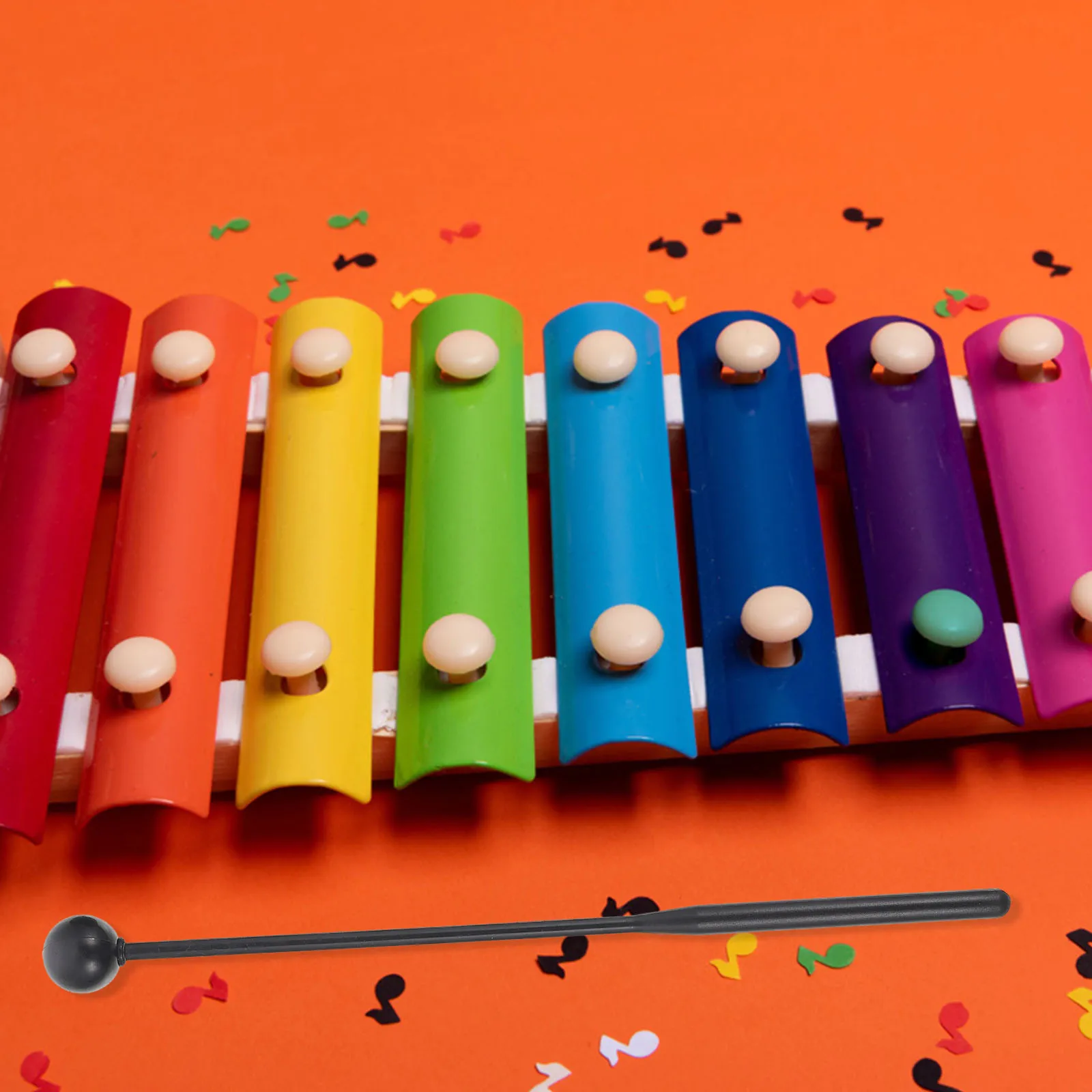 2Pc Professional Tongue Drum Mallets Marimba Sticks Children's Drumsticks Xylophone Mallet Stick Beater for Percussion Accessory