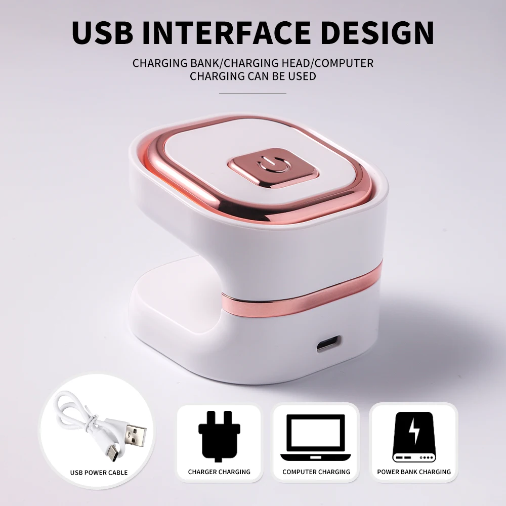미니 네일아트 램프 6LED UV 램프 편리한 싱글 핑거 젤 폴리쉬 네일 드라이어 Q자형 네일 드라이어 매니큐어 홈 살롱 도구